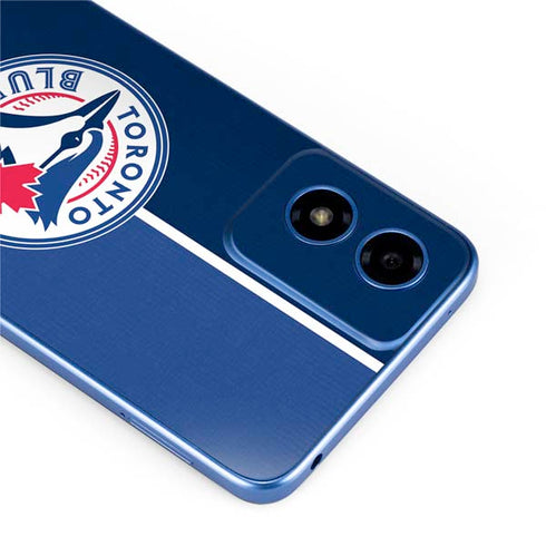MLB Toronto Blue Jays Split Moto G Play 4G (2024) Skin