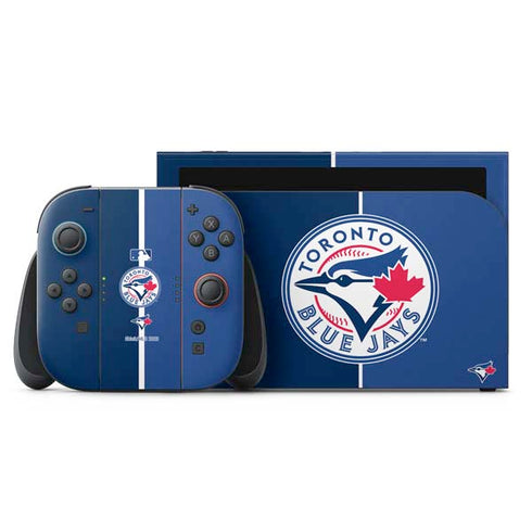 MLB Toronto Blue Jays Split Nintendo Skins