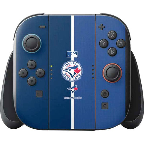 MLB Toronto Blue Jays Split Nintendo Switch 2 (2025) with Joy-Con Skin