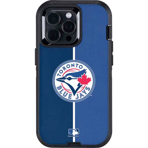 MLB Toronto Blue Jays Split Otterbox Defender iPhone Skin