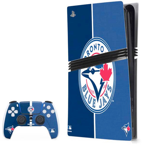 MLB Toronto Blue Jays Split PlayStation PS5 Skins