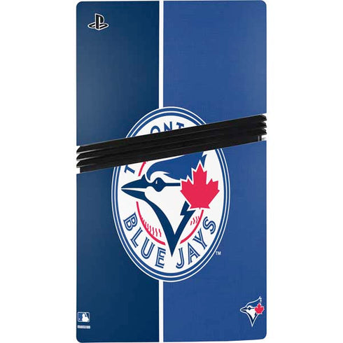 MLB Toronto Blue Jays Split PS5 Pro Console Skin