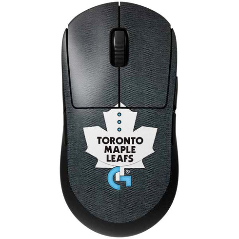 NHL Toronto Maple Leafs Black Background G Pro Wireless Gaming Mouse Skin