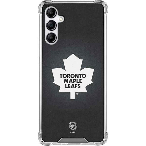 NHL Toronto Maple Leafs Black Background Gabb Phone 4 Clear Case