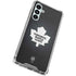 NHL Toronto Maple Leafs Black Background Galaxy A16 5G Clear Case