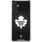 NHL Toronto Maple Leafs Black Background Galaxy A17 Clear Case