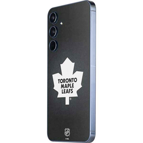 NHL Toronto Maple Leafs Black Background Galaxy A35 5G Skin