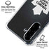 NHL Toronto Maple Leafs Black Background Galaxy A36 5G Clear Case