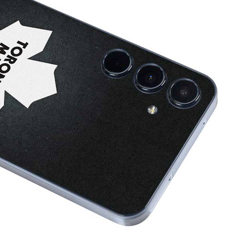 NHL Toronto Maple Leafs Black Background Galaxy A36 5G Skin