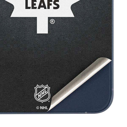 NHL Toronto Maple Leafs Black Background Galaxy A36 5G Skin