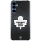 NHL Toronto Maple Leafs Black Background Galaxy A55 5G Clear Case