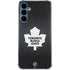 NHL Toronto Maple Leafs Black Background Galaxy A55 5G Clear Case