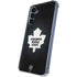 NHL Toronto Maple Leafs Black Background Galaxy A55 5G Clear Case
