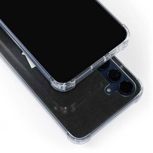 NHL Toronto Maple Leafs Black Background Galaxy A55 5G Clear Case