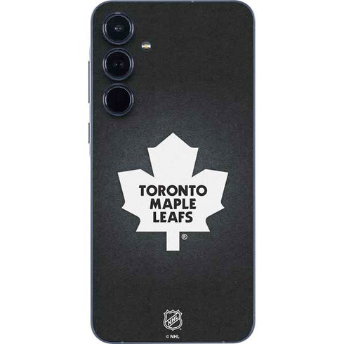 NHL Toronto Maple Leafs Black Background Galaxy A55 5G Skin