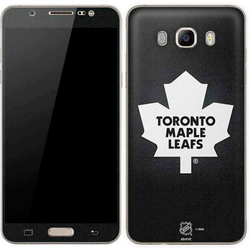 NHL Toronto Maple Leafs Black Background Galaxy J7 Skin