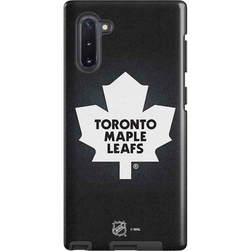 NHL Toronto Maple Leafs Black Background Galaxy Cases