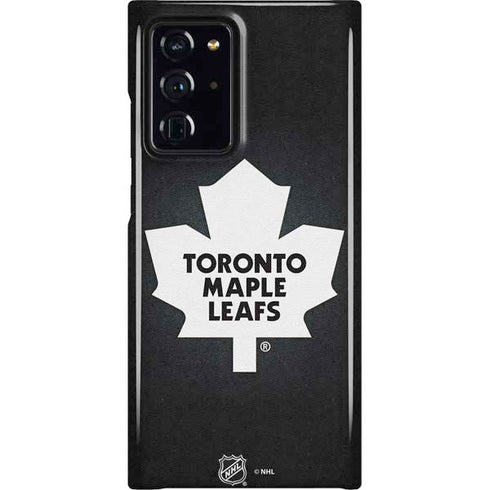NHL Toronto Maple Leafs Black Background Galaxy Cases