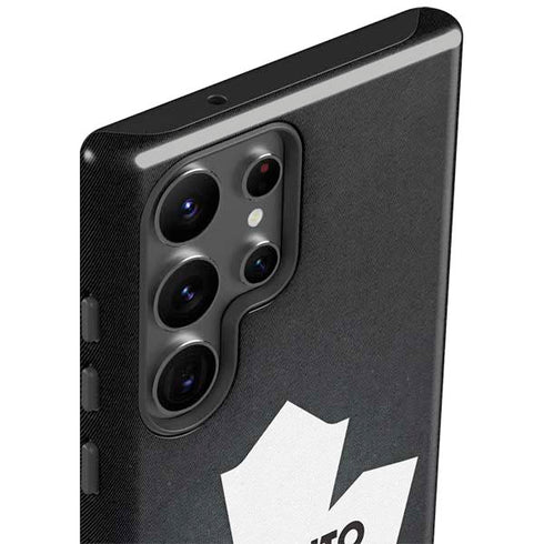 NHL Toronto Maple Leafs Black Background Galaxy S23 Ultra Pro Case