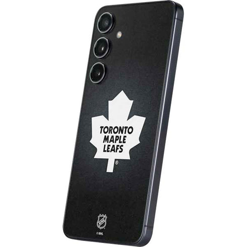 NHL Toronto Maple Leafs Black Background Galaxy S25 Plus Skin