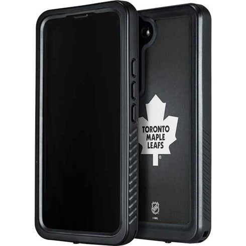 NHL Toronto Maple Leafs Black Background Galaxy S24 Plus Waterproof Case
