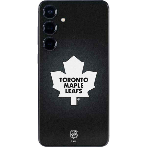 NHL Toronto Maple Leafs Black Background Galaxy S24 Skin