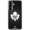 NHL Toronto Maple Leafs Black Background Galaxy S26 Clear Case