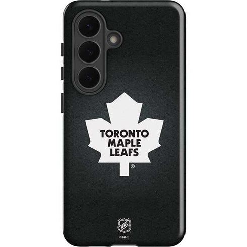 NHL Toronto Maple Leafs Black Background Galaxy S26 Impact Case