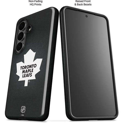 NHL Toronto Maple Leafs Black Background Galaxy S26 Plus Impact Case