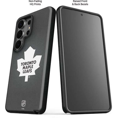 NHL Toronto Maple Leafs Black Background Galaxy S26 Ultra Impact Case
