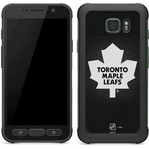 NHL Toronto Maple Leafs Black Background Galaxy S7 Active Skin