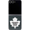 NHL Toronto Maple Leafs Black Background Galaxy Z Flip6 Skin