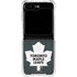 NHL Toronto Maple Leafs Black Background Galaxy Z Flip6 Clear Case