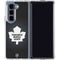 NHL Toronto Maple Leafs Black Background Galaxy Z Fold5 5G Clear Case