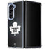 NHL Toronto Maple Leafs Black Background Galaxy Z Fold5 5G Clear Case