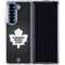NHL Toronto Maple Leafs Black Background Galaxy Z Fold6 Clear Case