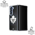 NHL Toronto Maple Leafs Black Background Galaxy Z Fold6 Clear Case