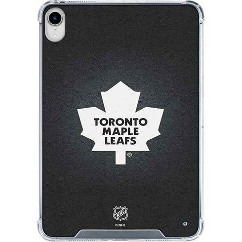 NHL Toronto Maple Leafs Black Background iPad 11th Gen (2025) Clear Case