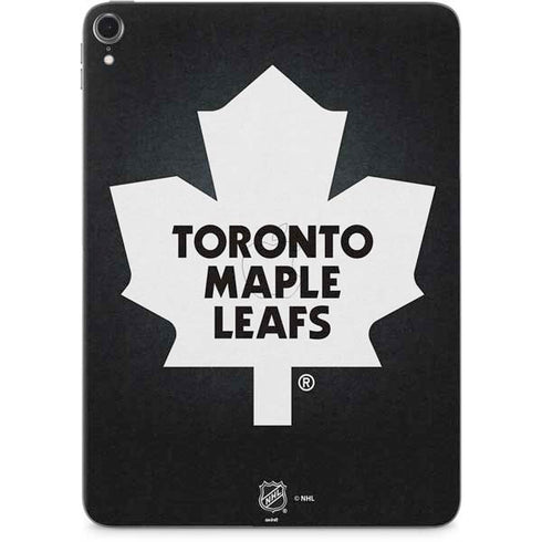 NHL Toronto Maple Leafs Black Background Apple iPad Pro Skin