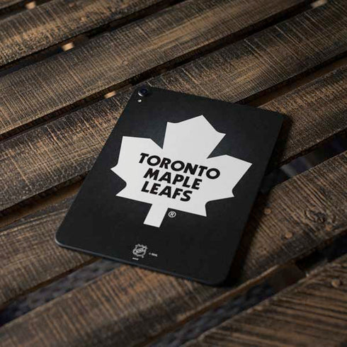NHL Toronto Maple Leafs Black Background Apple iPad Pro Skin