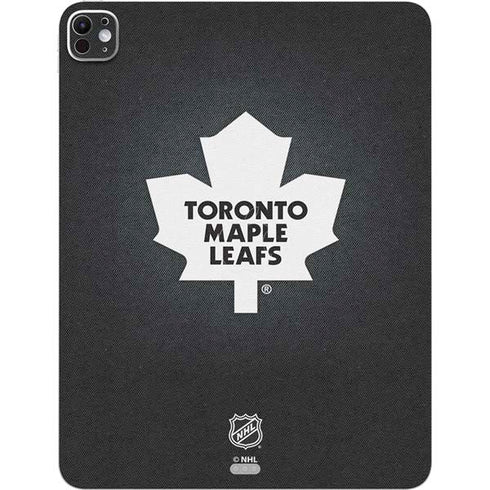 NHL Toronto Maple Leafs Black Background iPad Pro 13in M4 (2024) Skin