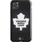 NHL Toronto Maple Leafs Black Background iPhone Cases