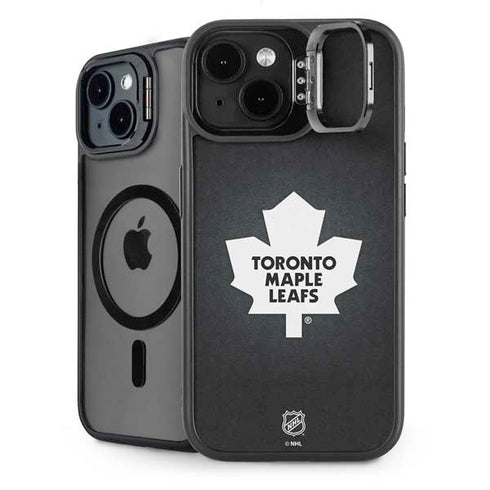 NHL Toronto Maple Leafs Black Background iPhone 13 Kickstand Case