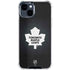 NHL Toronto Maple Leafs Black Background iPhone 15 Clear Case