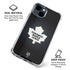 NHL Toronto Maple Leafs Black Background iPhone 15 Clear Case