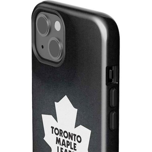 NHL Toronto Maple Leafs Black Background iPhone 15 Impact Case
