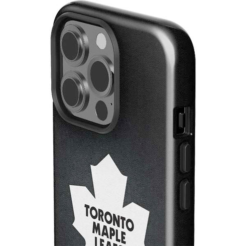 NHL Toronto Maple Leafs Black Background iPhone 15 Pro Impact Case