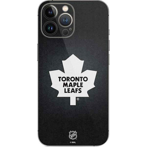 NHL Toronto Maple Leafs Black Background iPhone 15 Pro Max Skin