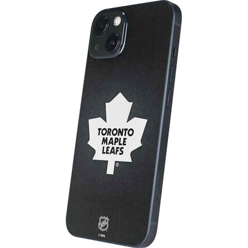 NHL Toronto Maple Leafs Black Background iPhone 15 Skin
