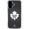 NHL Toronto Maple Leafs Black Background iPhone 16 Clear Case